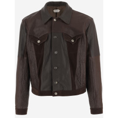 [Versace] Leather Jacket SS26 10242081A177661N260