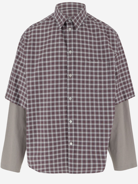 [Balenciaga] Shirts Long Sleeve SS26 866543TUM176011