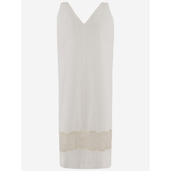 [CARVEN] Sleeveless dress SS26 6261K21078White