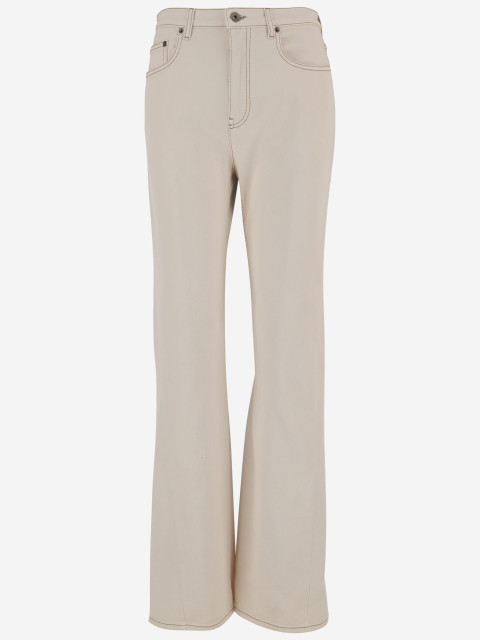 [Burberry] Trousers SS26 8118523CERAMICWHITE