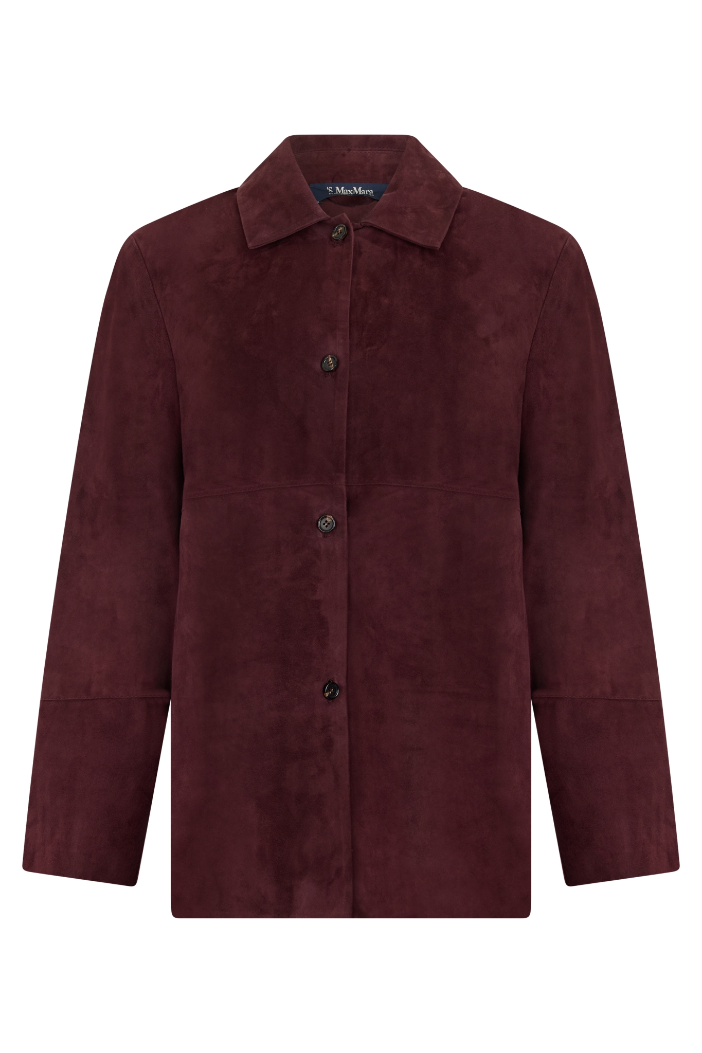 [S MAX MARA] Leather Jacket FW26 SMMGOCCE2629446011600_003
