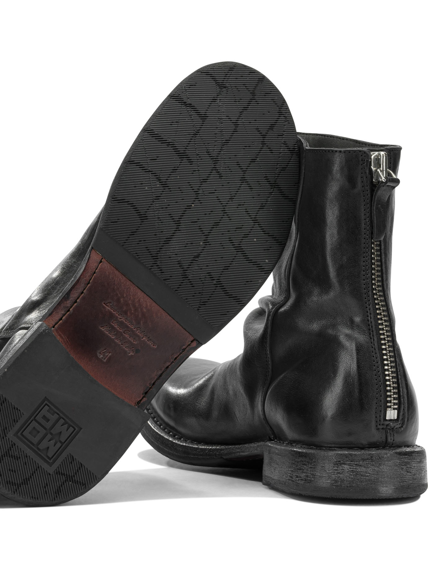 [Moma] Ankle boots FW26 50304MINSKNERO