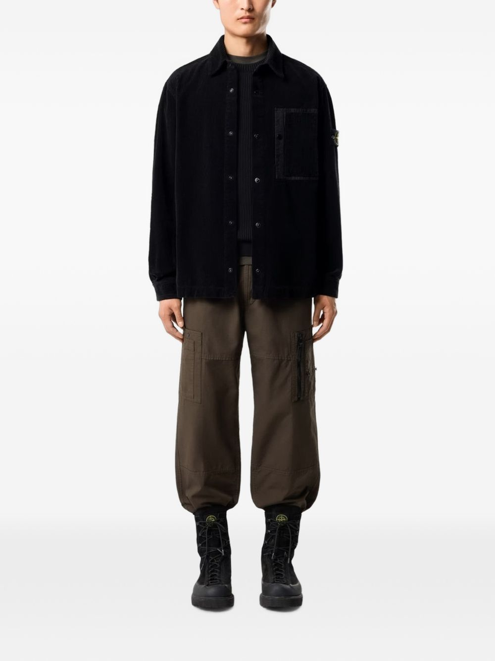 [Stone Island] Shirts Long Sleeve FW26 L2S151200016S0212V0029