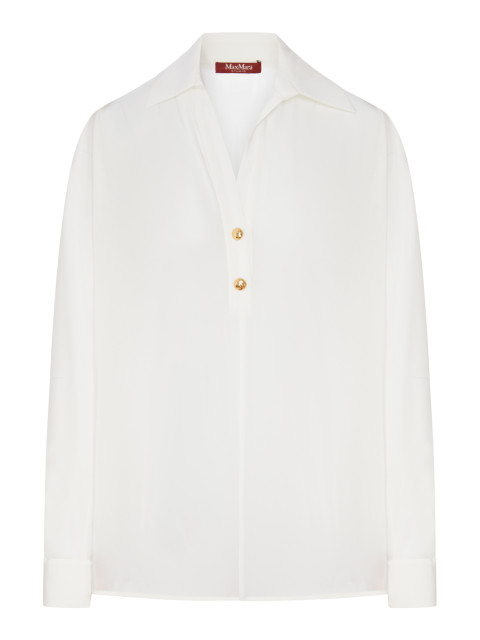 [MAX MARA STUDIO] Shirts Long Sleeve FW26 2626116061600008 WHITE SILK