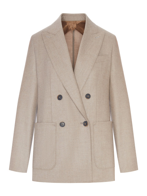 [Max Mara] Blazer FW26 2621046181600002 CACHA SCURO