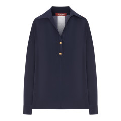 [MAX MARA STUDIO] Shirts Long Sleeve FW26 2626116061600045 BLUE