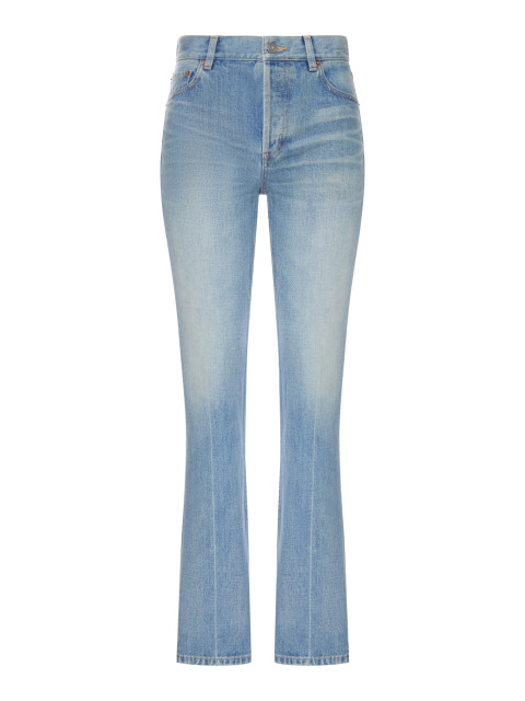 [Saint Laurent] Jeans FW26 873827Y863G4293 AUTHENTIC MEDIUM BLU