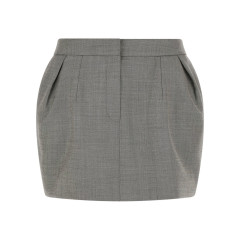 [MAGDA BUTRYM] Mini skirt FW26 305726GREY