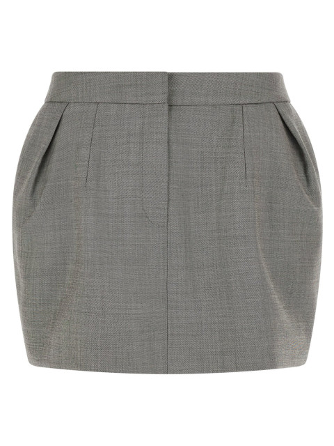 [MAGDA BUTRYM] Mini skirt FW26 305726GREY