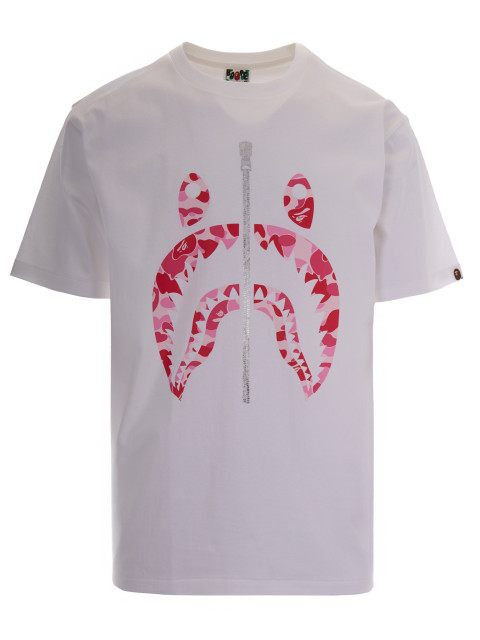 [A BATHING APE] T-shirts Short Sleeve SS26 001TEM301007MWHXPK