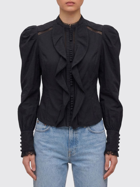 [Isabel Marant] Blouse SS26 CH0285FAD1I02I 01BK