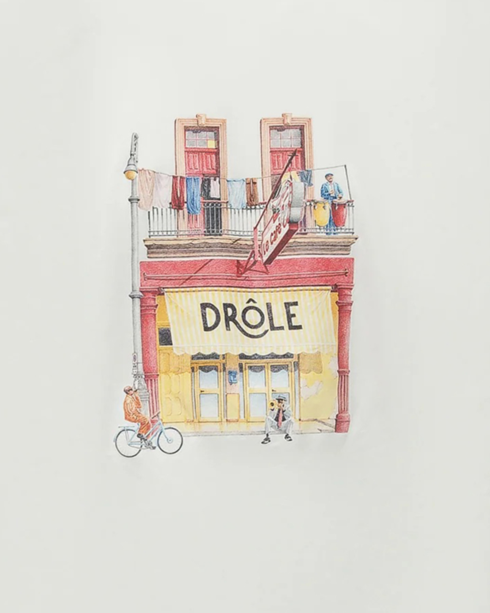 [DROLE DE MONSIEUR] T-shirts Short Sleeve SS26 KTS307CO002OW