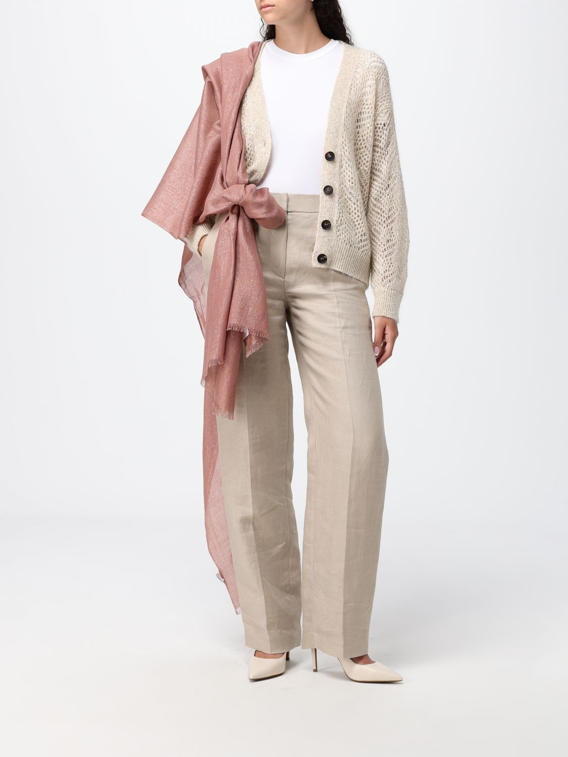 [Brunello Cucinelli] Scarf SS26 MSCDAR097 C9399