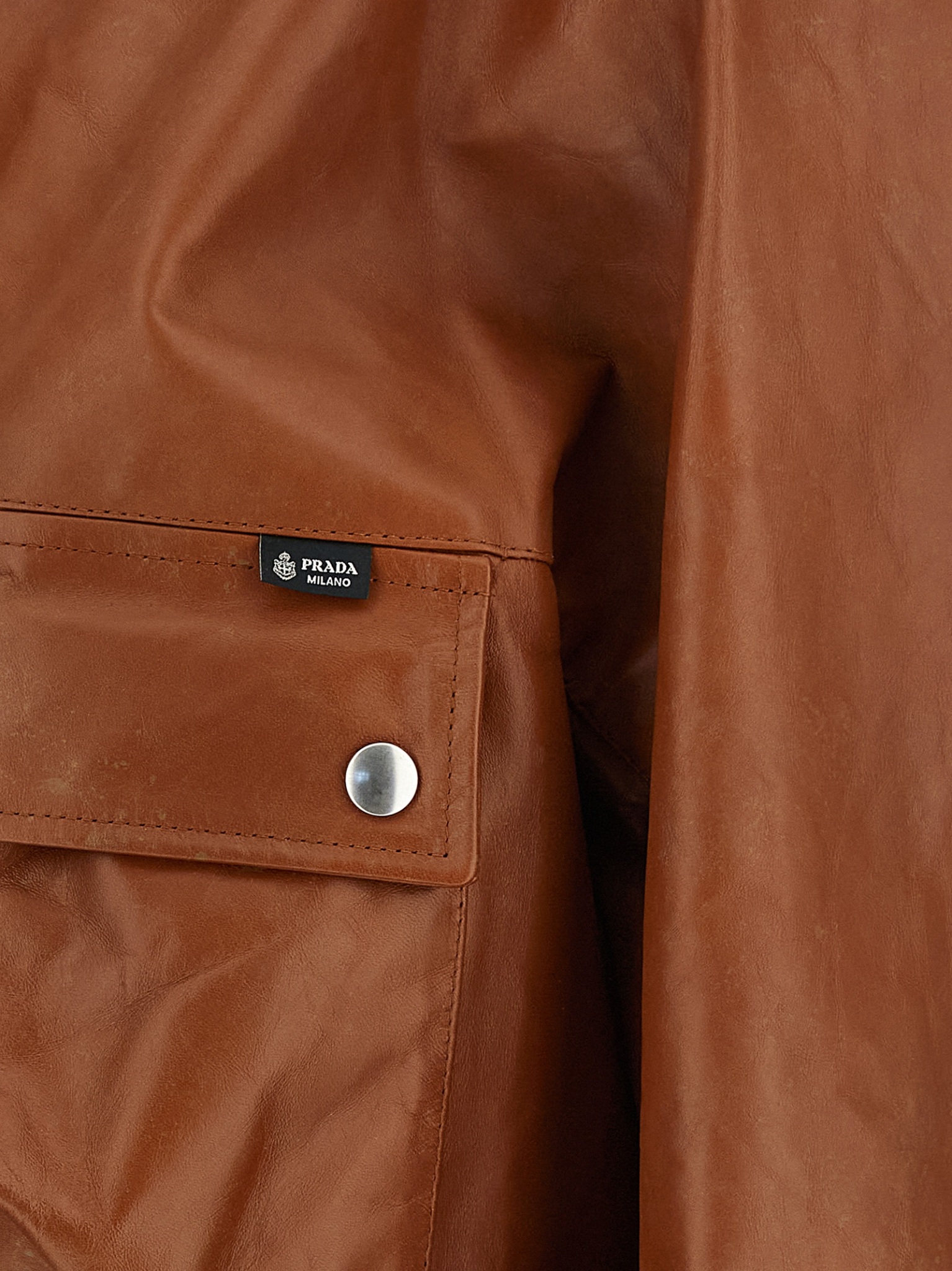 [Prada] Leather Jacket SS26 56A242SOOO180OF0134