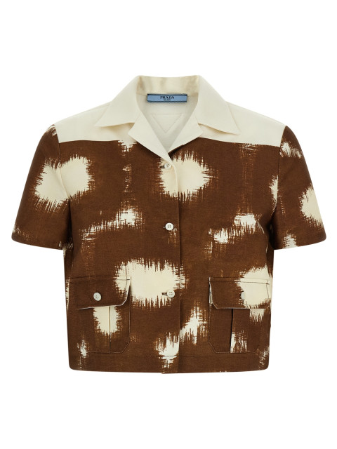 [Prada] Shirts Short Sleeve SS26 P412JSOOO187QF0005