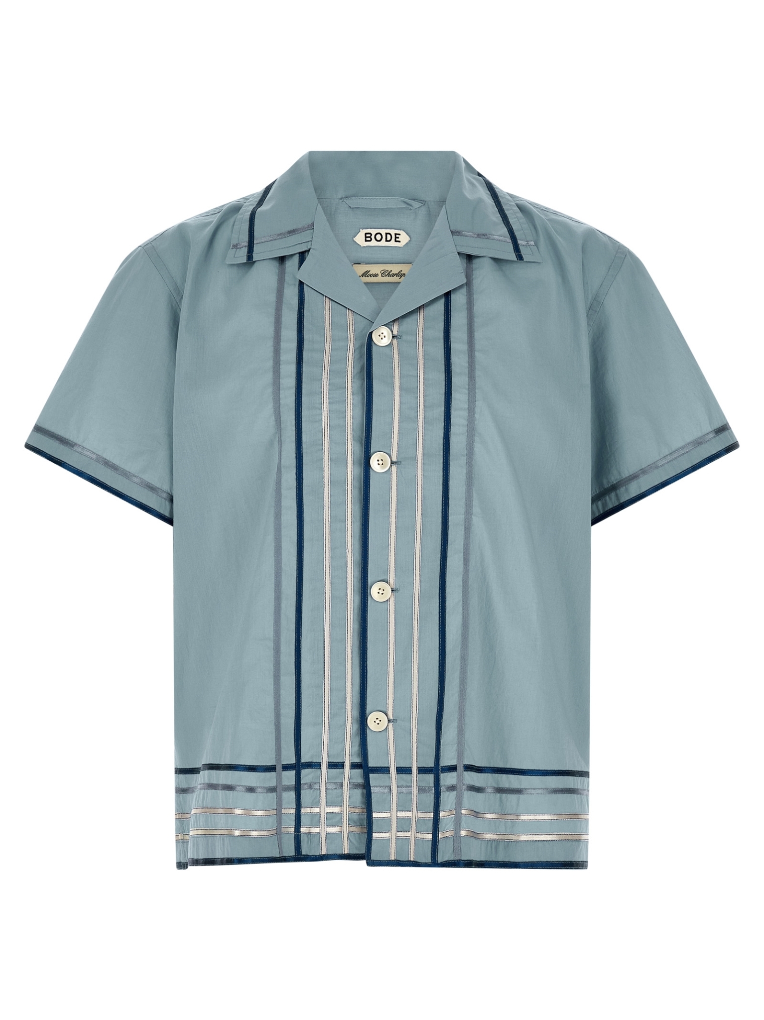 [BODE] Shirts Short Sleeve SS26 MRS26SH039BLUEMULTI