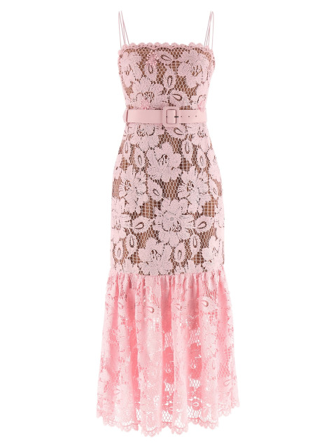 [SELF PORTRAIT] Sleeveless dress SS26 SS26007MAPPINK