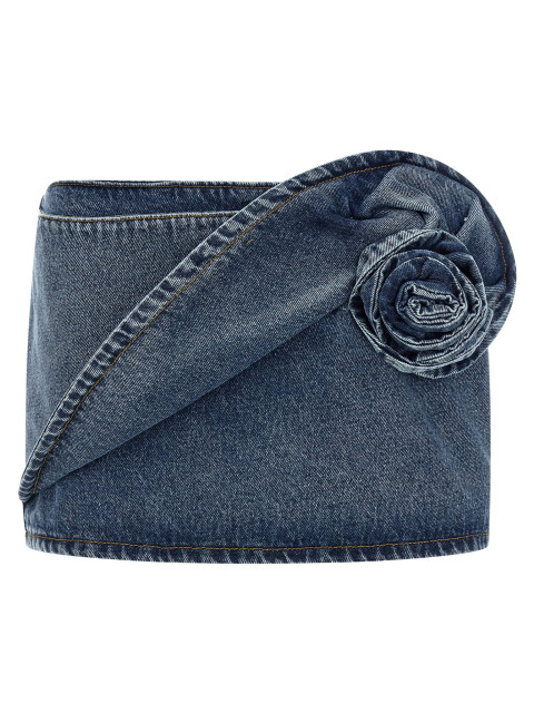 [MAGDA BUTRYM] Mini skirt SS26 148426DARKBLUE