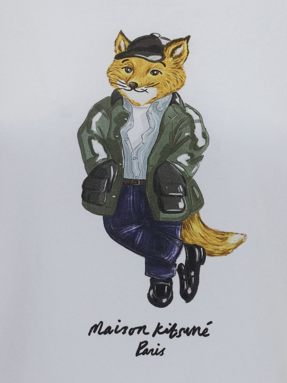 [MAISON KITSUNE] T-shirts Short Sleeve FW26 MRWJT11KJ7026P100