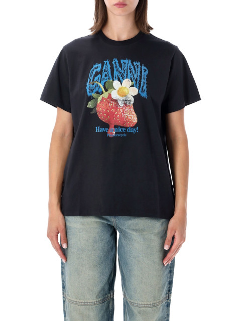 [GANNI] T-shirts Short Sleeve FW26 A105025711026252