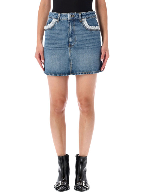 [GANNI] Mini skirt FW26 A109029111166569