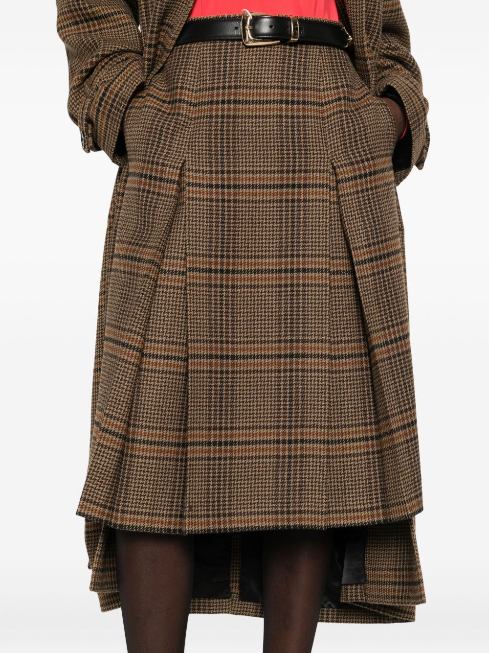 [Saint Laurent] Midi skirt FW25 831068Y3J459217