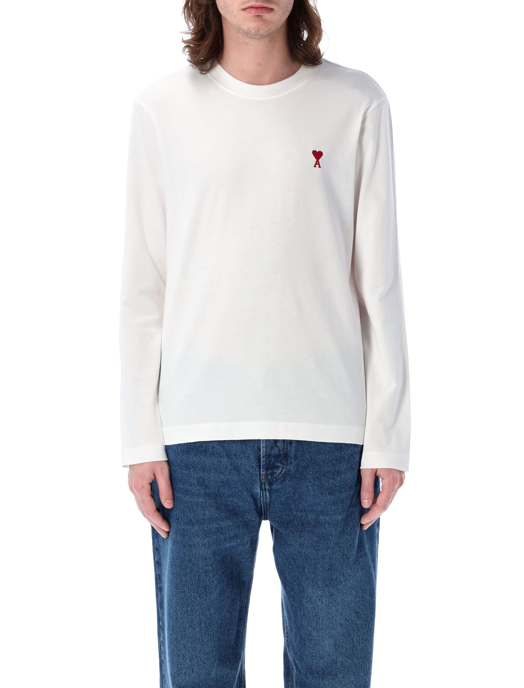 [Ami Paris] T-shirts Long Sleeve FW26 BFUTS235724100