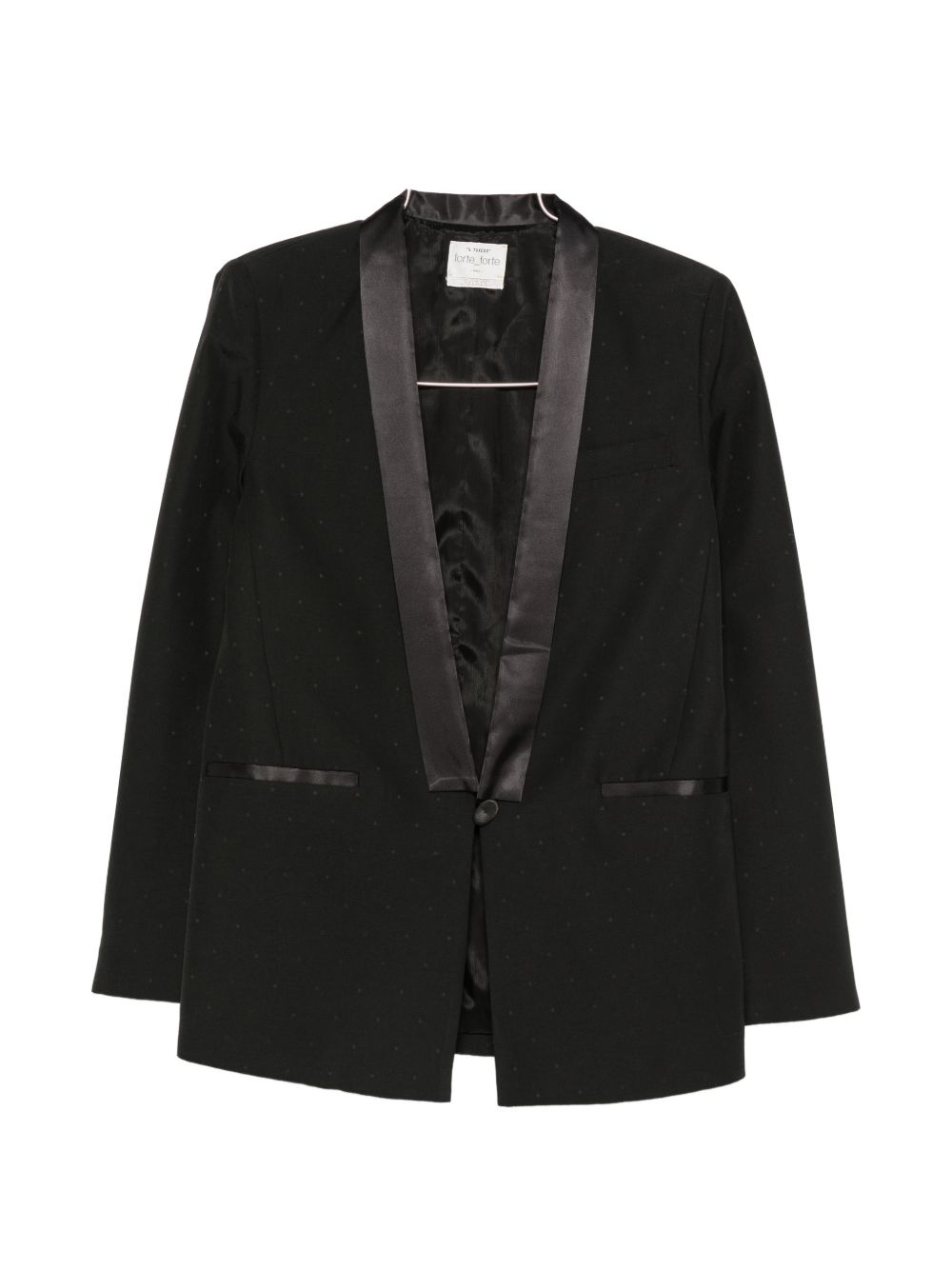[Forte Forte] Jacket FW26 15027MYJACKETNERO
