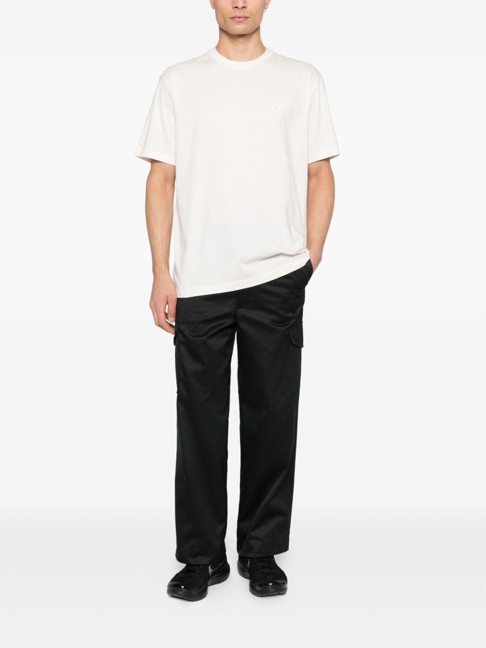 [Y - 3] T-shirts Short Sleeve FW26 KQ9782CWHITE