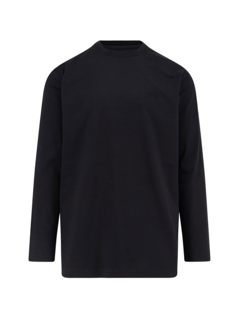 [Y - 3] T-shirts Long Sleeve FW26 KQ9778BLACK