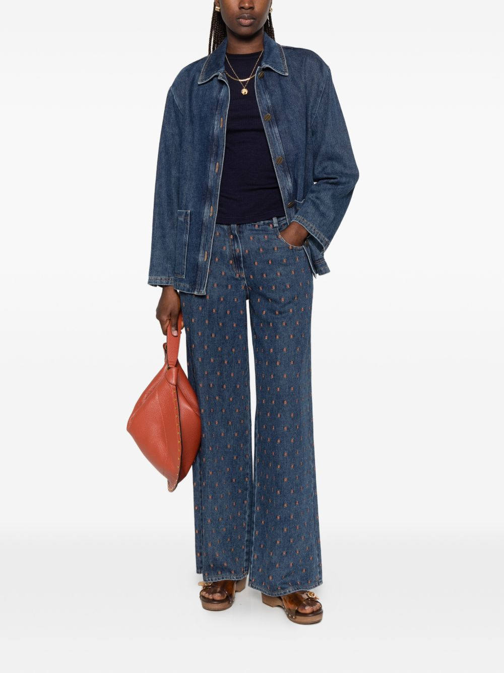 [Forte Forte] Denim Jacket FW26 15031MYJACKETINDIGO