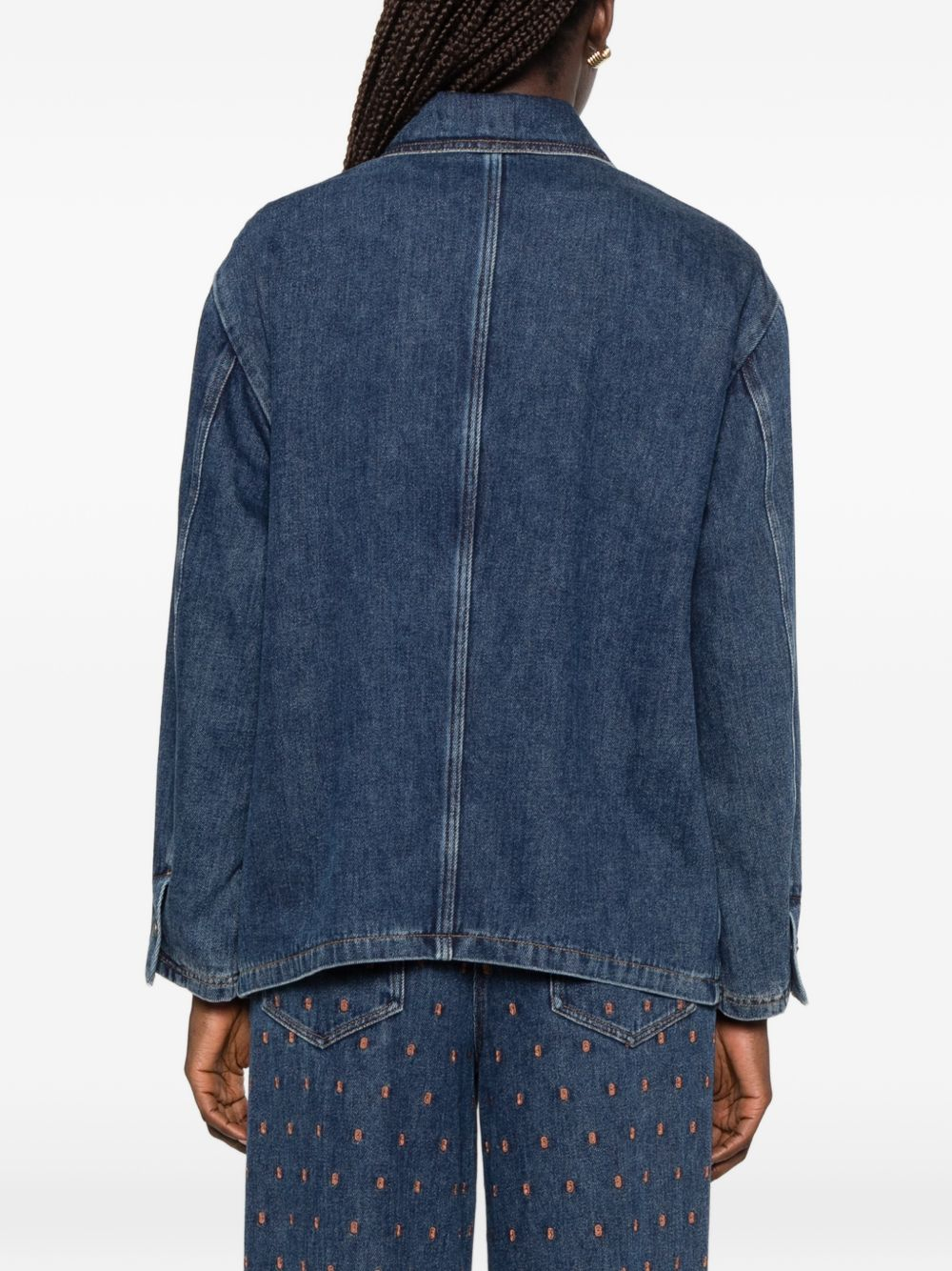 [Forte Forte] Denim Jacket FW26 15031MYJACKETINDIGO