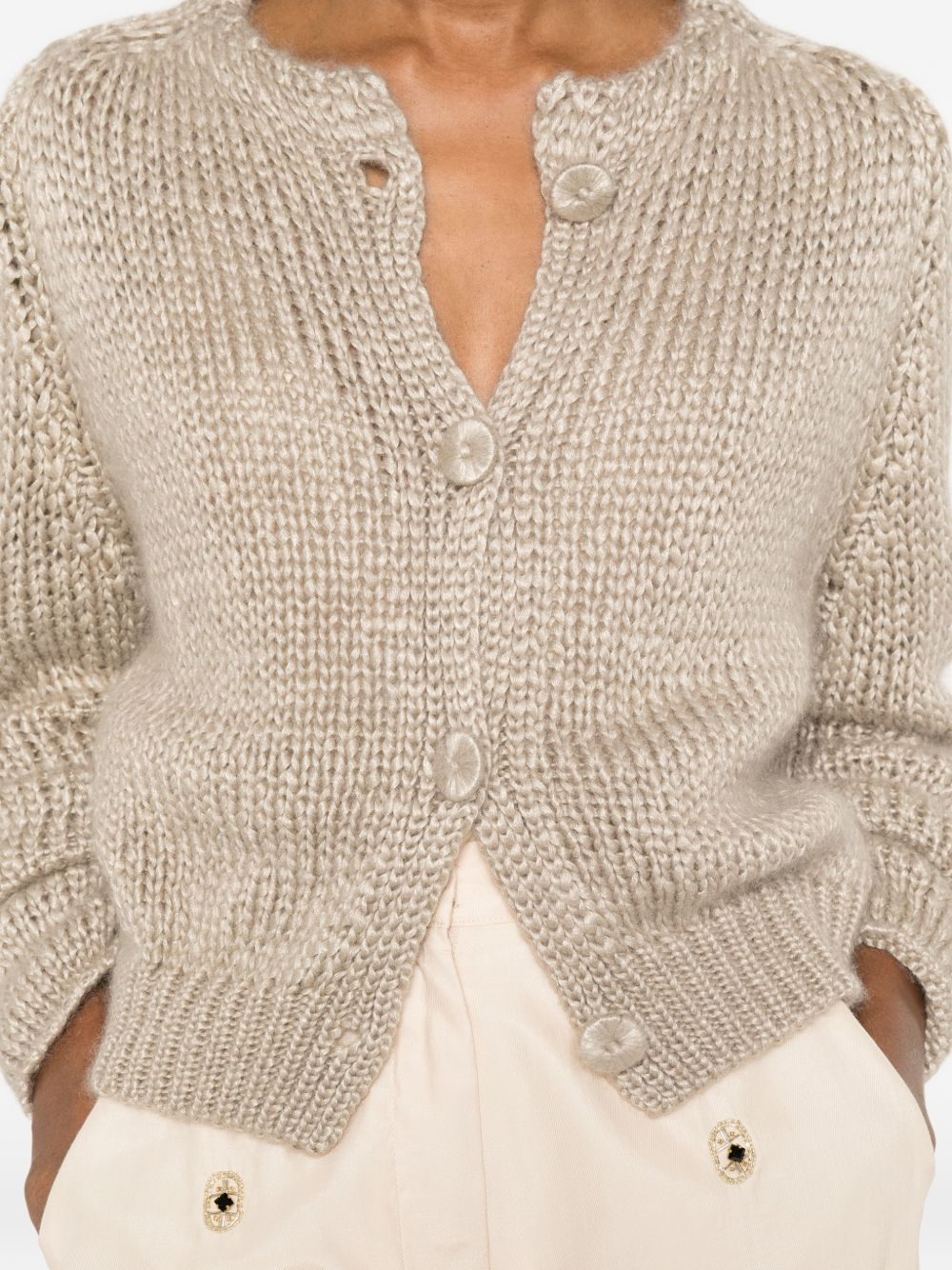 [Forte Forte] Cardigan FW26 15152MYKNITMANDORLA