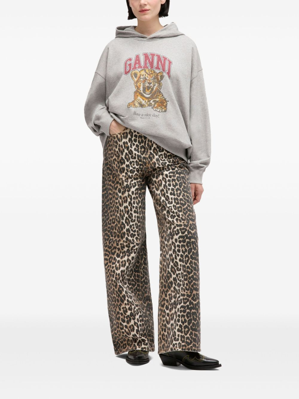 [GANNI] Hoodie FW26 A1060024920
