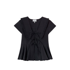 [GANNI] T-shirts Sleeveless FW26 A1040341099