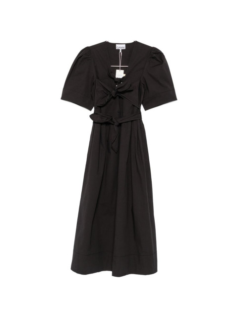 [GANNI] Short sleeve dress FW26 A1030771099