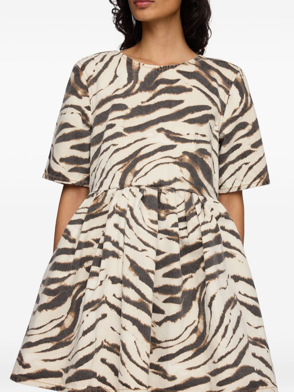 [GANNI] Short sleeve dress FW26 A1030636135