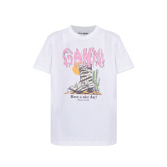 [GANNI] T-shirts Short Sleeve FW26 A1050253151