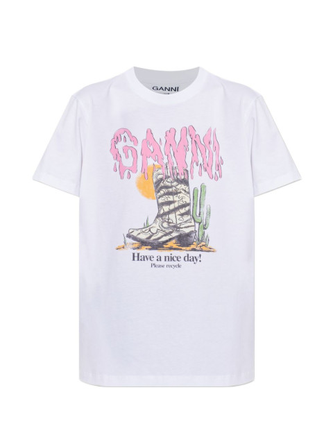 [GANNI] T-shirts Short Sleeve FW26 A1050253151