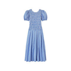 [GANNI] Short sleeve dress FW26 A1030646ZWF