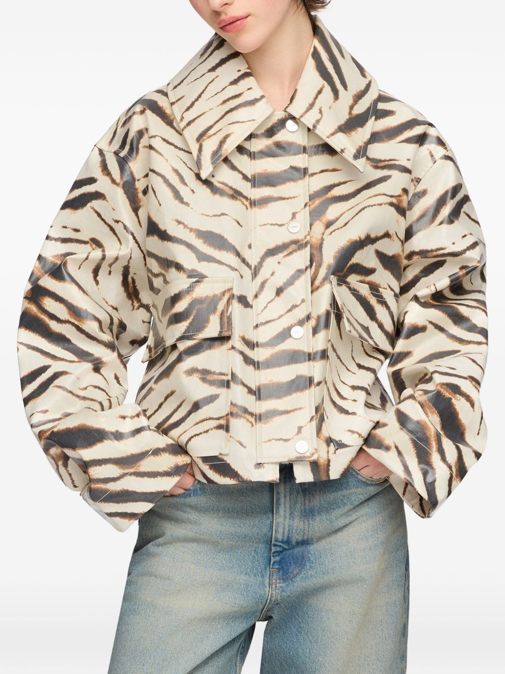 [GANNI] Casual Jacket FW26 A1130009135