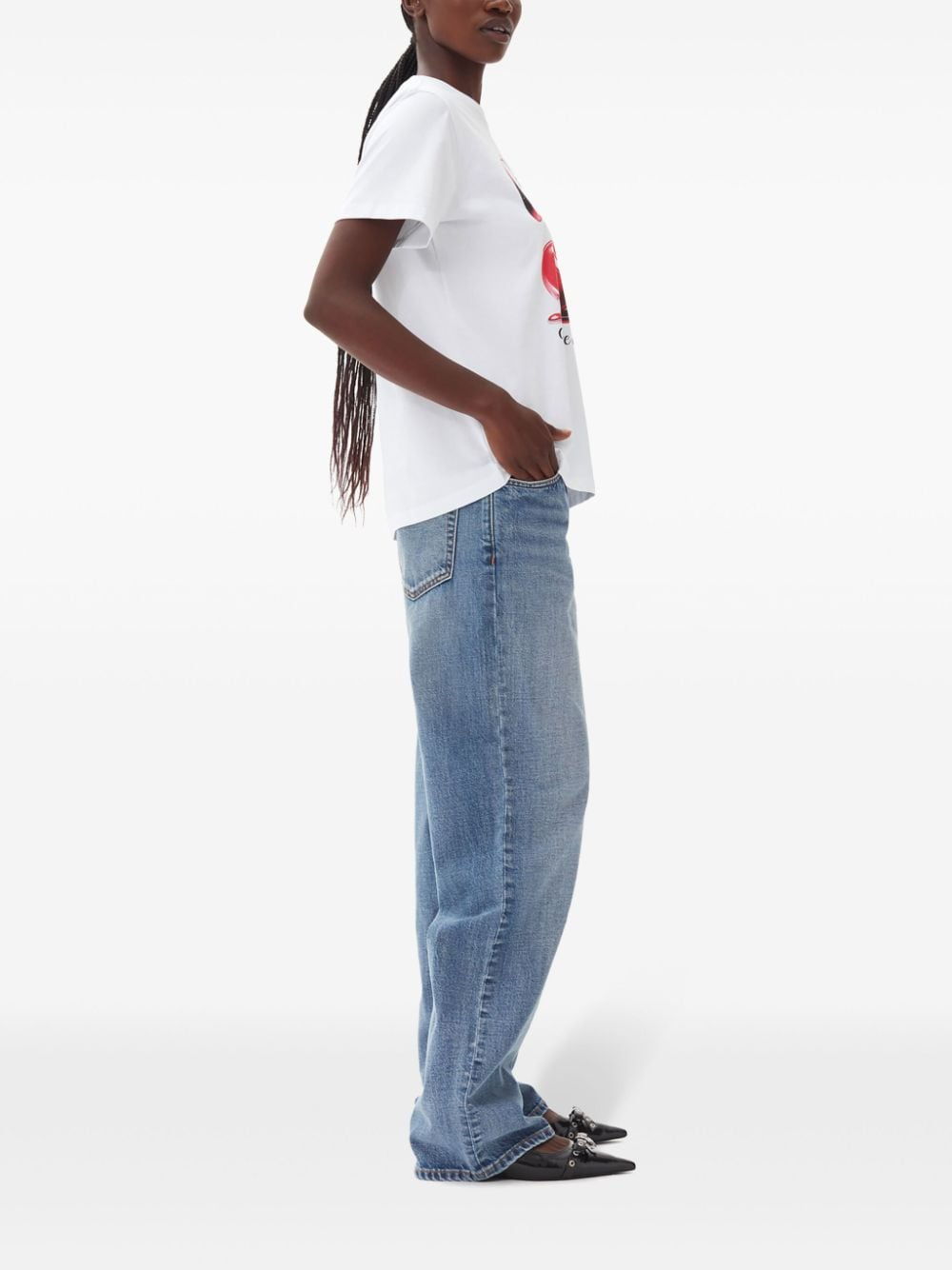 [GANNI] T-shirts Short Sleeve FW26 T4004151