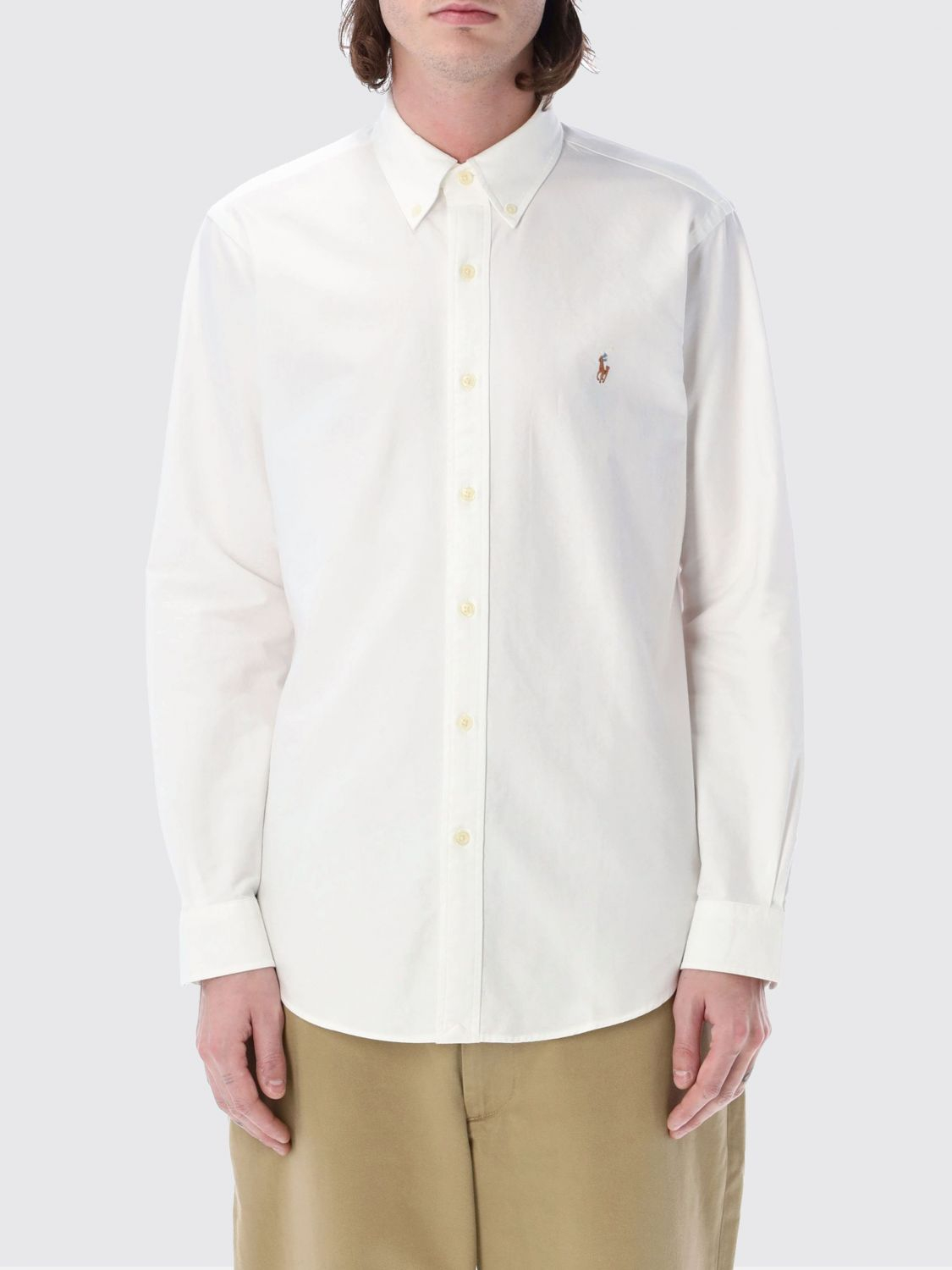 [Polo Ralph Lauren] Shirts Long Sleeve SS26 710792041 001