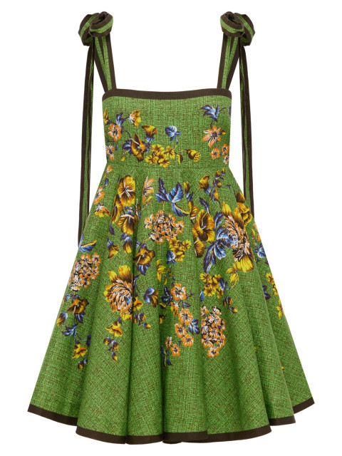 [Alemais] Sleeveless dress FW26 7308DGREEN