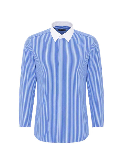 [Tom Ford] Shirts Long Sleeve FW26 HLBA02C0037UWA