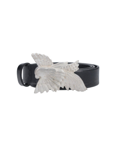 [Our Legacy] Belt SS26 A2268DOOILY BLACK LEATHER