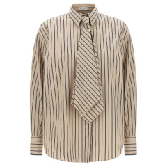 [Brunello Cucinelli] Shirts Long Sleeve FW26 MP704M3A06C017