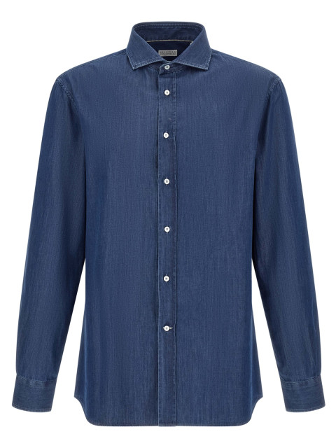 [Brunello Cucinelli] Shirts Long Sleeve FW26 MR6830627C003