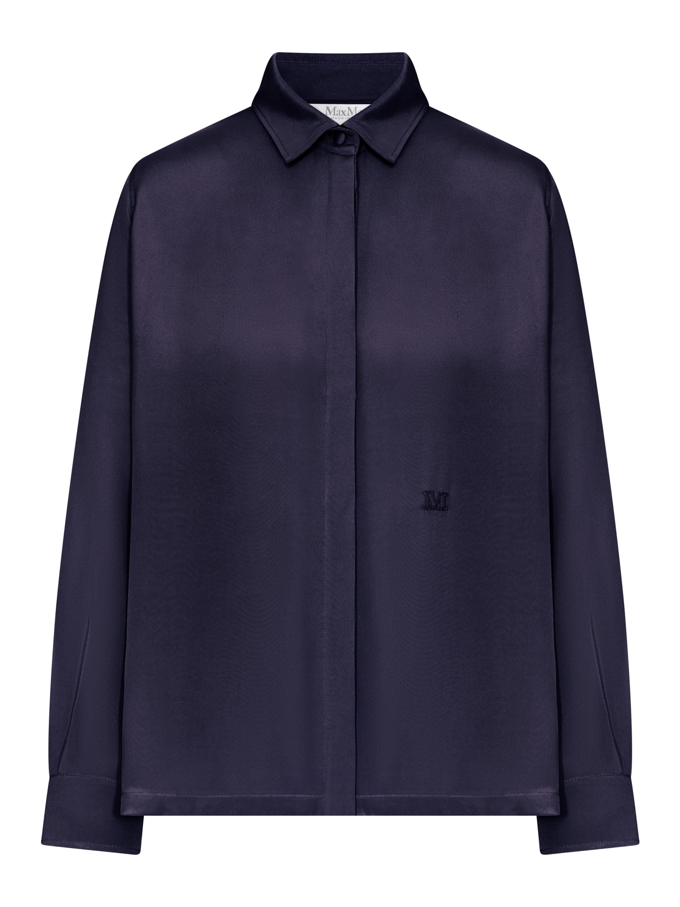 [Max Mara] Shirts Long Sleeve FW26 2621116021600003 BLUE MARINE