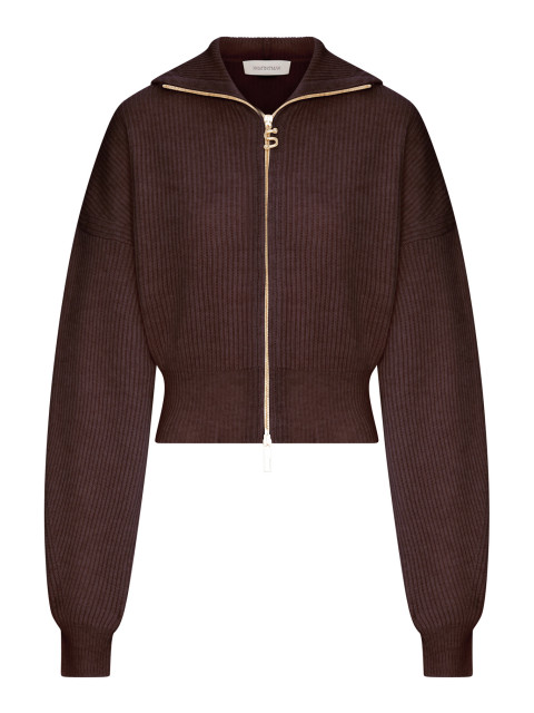 [SPORTMAX] Cardigan FW26 2622346022600004 CIOCOLATE